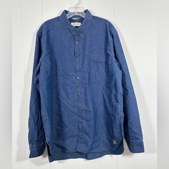 NEW Weatherproof Vintage Shirt Mens Sz L Button Down Long Sleeve Casual Pocket - Picture 3 of 11